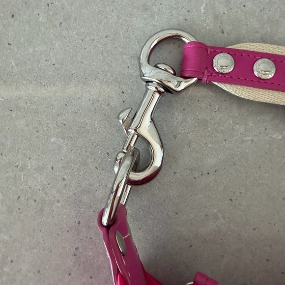 Rare Coach Y2K Fuchsia satin Shoulder Bag - Picture 5 of 16